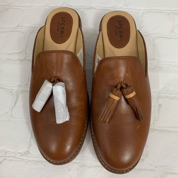 sperry seaport levy mule